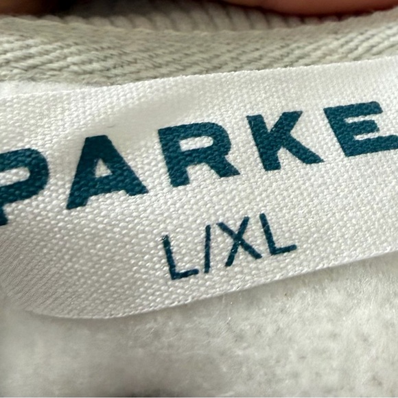 Women's Gray Sweatshirt with Brown Lettering - Picture 4 of 7